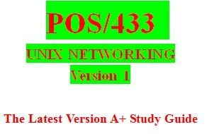 POS 433 Week 1 UNIX® and Linux® Comparison Matrix