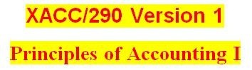 XACC 290 Week 4 Exercise 2
