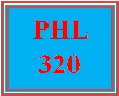 PHL 320 Week 4 Problem Solutions