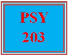 PSY 203 Entire Course