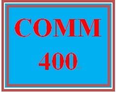 COMM 400 Week 5 EEOC Seminar