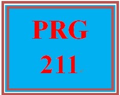PRG 211 Week 1 Individual Visual Logic®