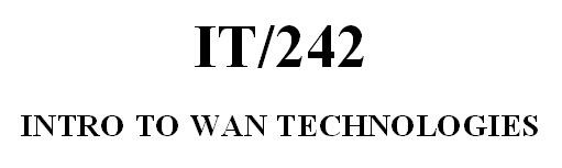 IT 242 Week 5 CheckPoint - Switching