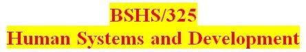 BSHS 325 Week 5 Family Systems Presentation