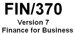 FIN 370 Week 4 DQ 3