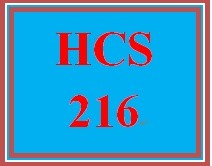 HCS 216 Week 3 Knowledge Checks- Week 3