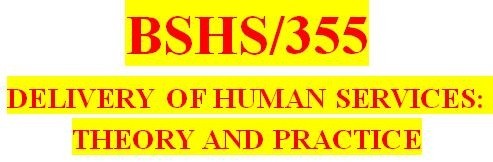 BSHS 355 Week 5 Target Populations Presentation