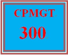 CPMGT 300 Week 2 Project Proposal