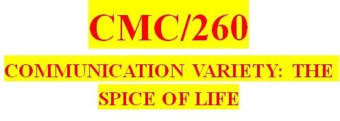 CMC 260 Week 4 Electronic Communication With Virtual Teams