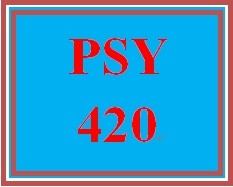 PSY 420 Week 2 participation Positive punishment