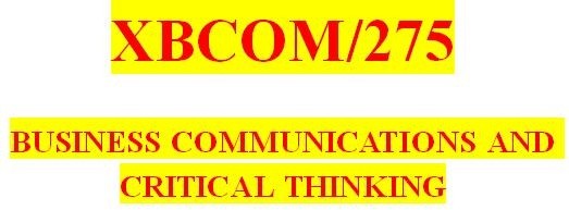 XBCOM 275 All DQs
