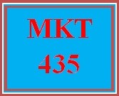 MKT 435 Week 2 Create Learning Team Charter