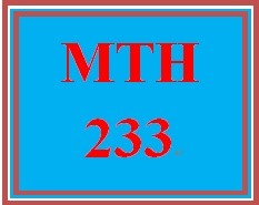 MTH 233 Week 2 DQ 2