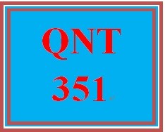 QNT 351 Week 4 participation Statistical Techniques in Business & Economics, Ch. 15