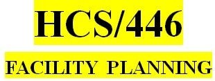 HCS 446 Week 1 Facility Planning – Facility Selection: Part 2