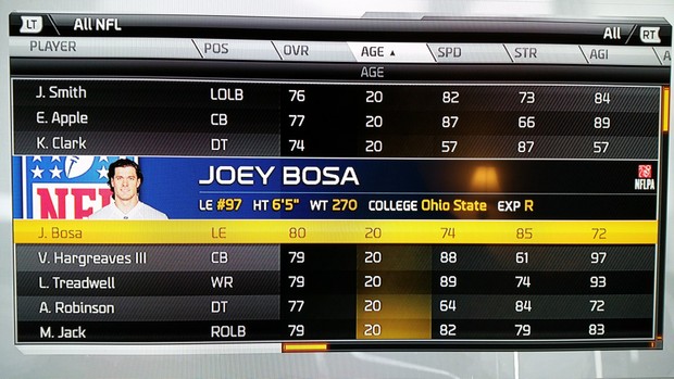 Madden 15 2018 Off-season / Draft / Season Update (XBOX 360)