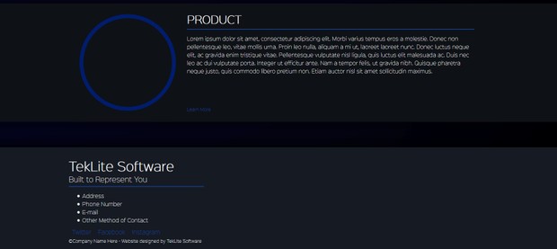 Project Flow - Website Template