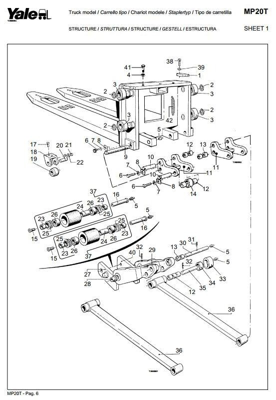 Electric Diagram Crown Pallet Jack