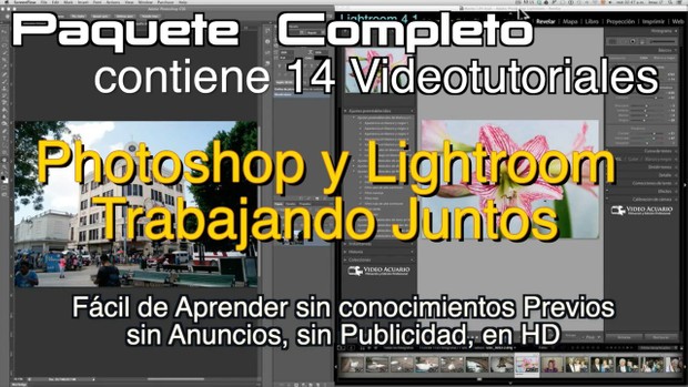 Photoshop y Lightroom Trabajando Juntos.