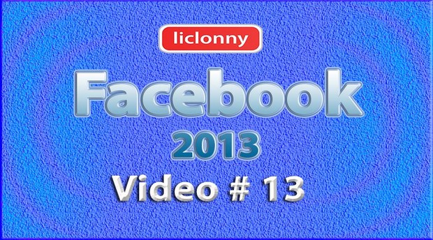 Tutorial Facebook 2013 (Español) No. 13