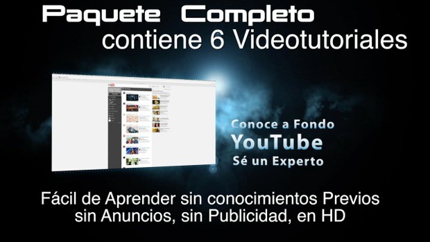 Tutoriales Conoce YouTube del 1 al 6. Curso completo