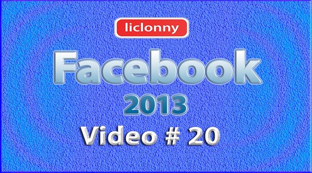 Tutorial Facebook 2013 (Español) No. 20