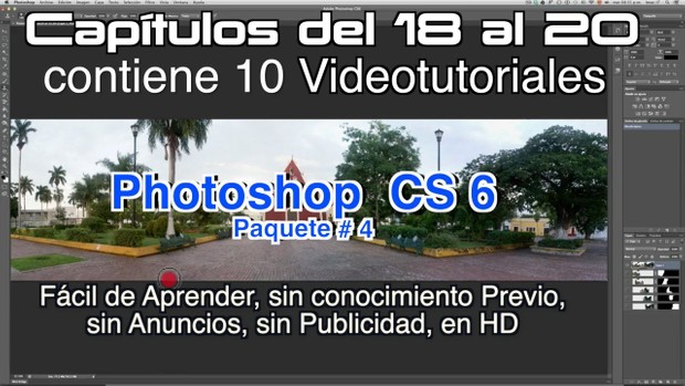 Photoshop CS 6 Capítulos 18 al 20 Paquete 4