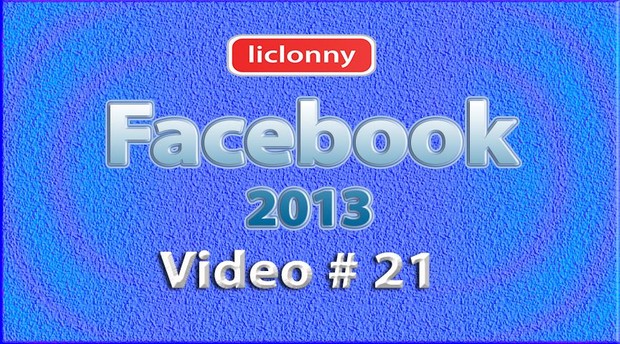 Tutorial Facebook 2013 (Español) No. 21