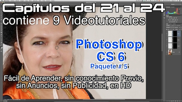 Photoshop CS 6 Capítulos 21 al 24 Paquete 5
