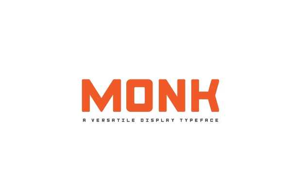 Monk Typeface