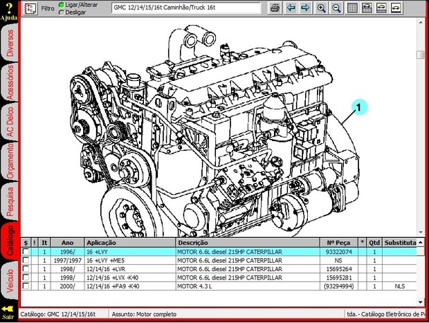 GMC y Chevrolet - Catálogo Electrónico de Piezas de CAMIONES