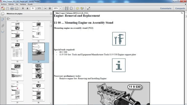 MINI COOPER R55 Clubman N12 2008-2010 Manual de Taller