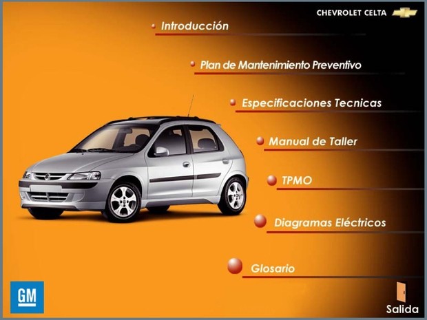 CHEVROLET CELTA (Suzuki Fun) Manual de Taller