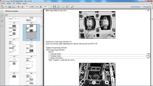MINI COOPER R56 motor N12 2007-2010 Manual de Taller - Workshop Repair