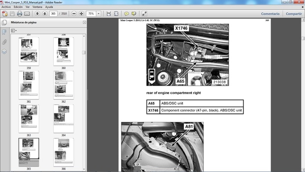 MINI COOPER S R53 2002-2006 Manual de Taller - Workshop Repair