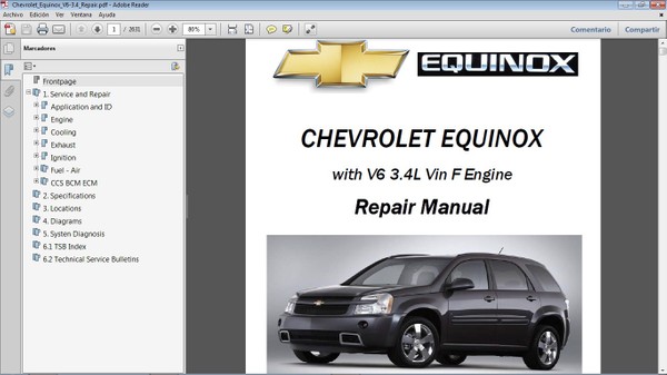 Chevrolet equinox manual