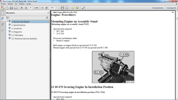 MINI COOPER R56 motor N12 2007-2010 Manual de Taller - Workshop Repair