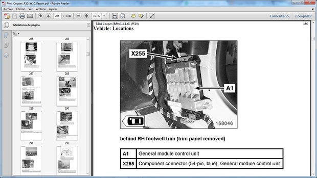 MINI COOPER R50 2002-2006 Manual de Taller - Workshop Repair