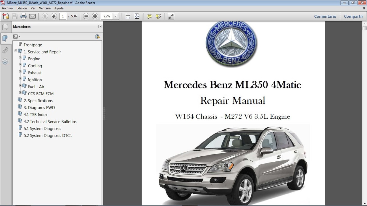 Mercedes Benz E350 Owners Manual