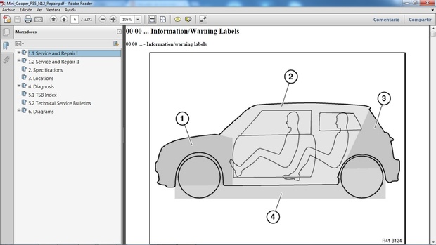 MINI COOPER R55 Clubman N12 2008-2010 Manual de Taller