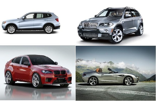 BMW X3, X5, X6, Z4 WIS (2012)