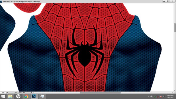 Spider-Man Dye Sublimation Print FIle