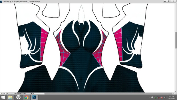 Gwen Stacy: Spider Girl Dye Sublimation Print File
