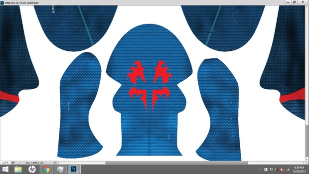 Spider-Man 2099 Dye Sublimation Print File