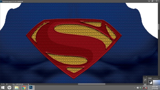 Superman (BvS Dawn of Justice) Dye Sublimation Print File