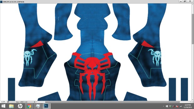 Spider-Man 2099 Dye Sublimation Print File