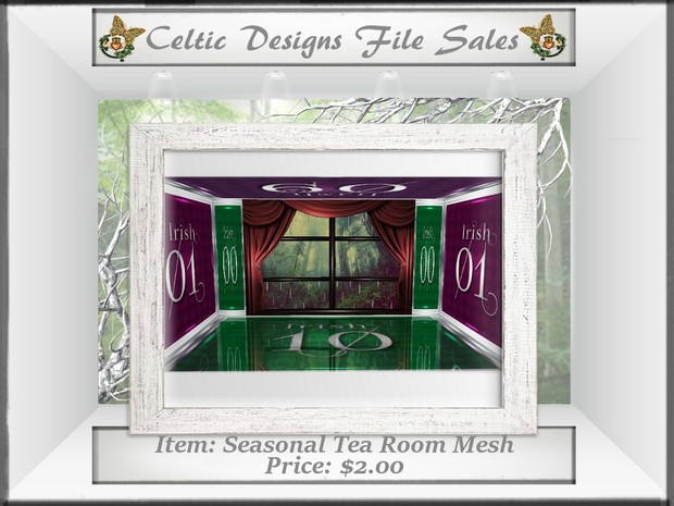 CD Seasonal Tea Room Mesh