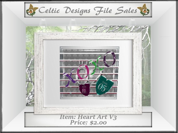 CD Heart Art V3 Mesh