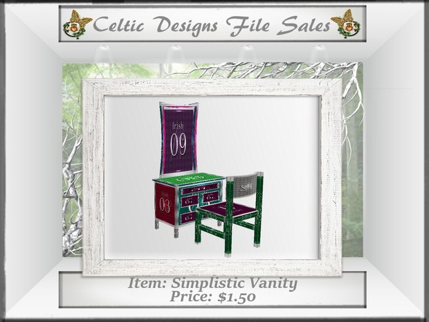 CD Simplistic Vanity