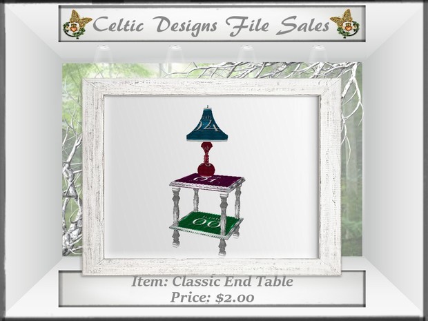 CD Classic End Table